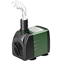 Los mejores  - SOUSLOW Bomba de Agua Sumergible 25W 1500L-H AC220-240V con 2 Boquillas para Acuario Pecera Estanque Fuentes Jardín…